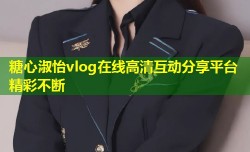 糖心淑怡vlog在線高清互動分享平臺精彩不斷